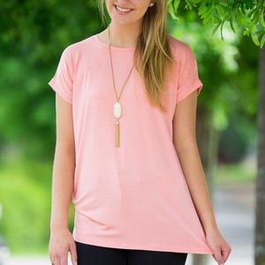 Peach/Pink PIKO Top